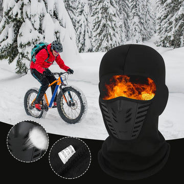 1-5PCS Winter Thermal Balaclava Motorcycle Scarf Hat Men Women Ski Running MTB Bike Windproof Ear Caps for Outdoor Cycling