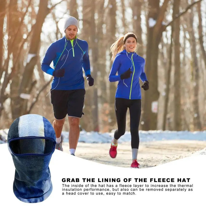 Autumn And Winter Warm Face Mask Tie-Dye Polar Fleece Wind And Cold Headwear Outdoor Mountaineering Skin-Friendly Headwear