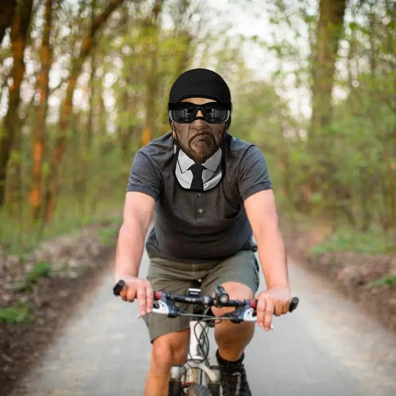 Funny Full Face Cover Ski Cycling Motorcycle Sun Protection Face Covering Outdoor Sports Face Covers