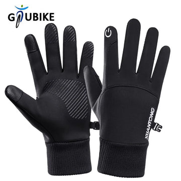 GTUBIKE Touchscreen Winter Thermal Warm Full Finger Gloves For Cycling Bicycle Bike Ski Outdoor Camping Hiking Motorcycle