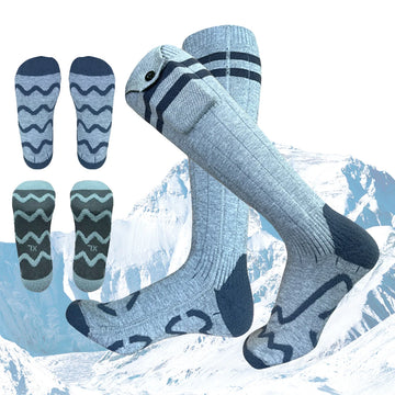 Heated Socks Winter Thermal Socks Washable Outdoor Skiing Foot Warmer for Men Women