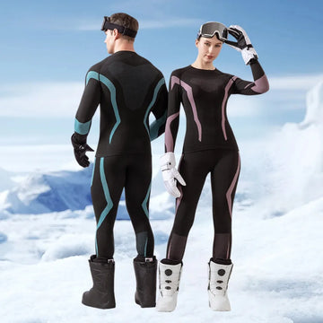 Heated Thermal Underwear for Adult and Children Quick-Drying Ski Suit Cycling Mens Sports Warm Clothes Workout Clothes for Women