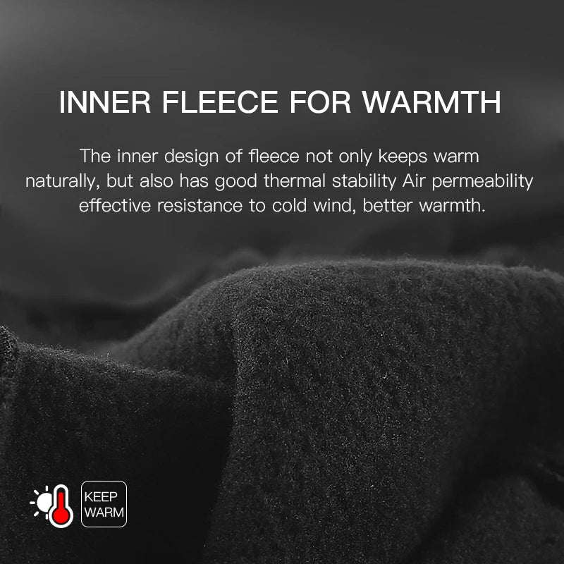 Kyncilor Autumn and Winter Cycling All Finger Waterproof Touch Screen Warm Gloves for Men and Women Mountaineering Gloves