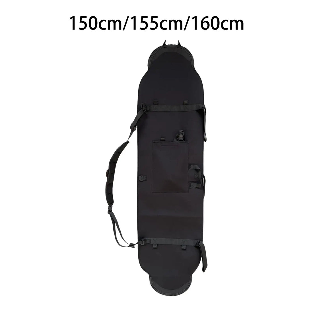 Neoprene Snowboard Bag Soft Cover with Detachable Strap Elastic Water