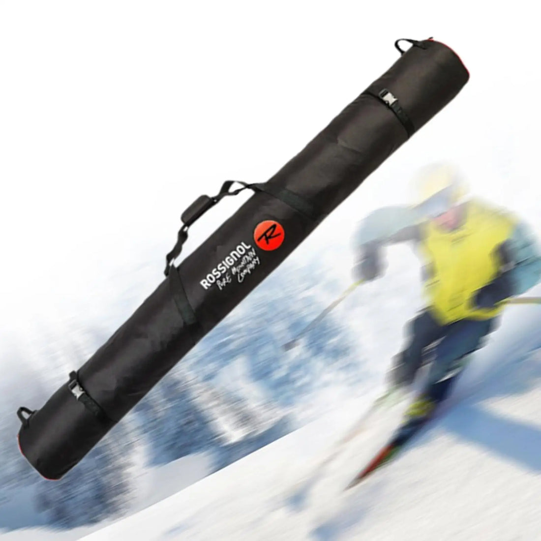 Ski Equipment Storage Bag with Straps Large Capacity Protective Bag for Snowboarding Skiing Winter Sports Travel Men Women
