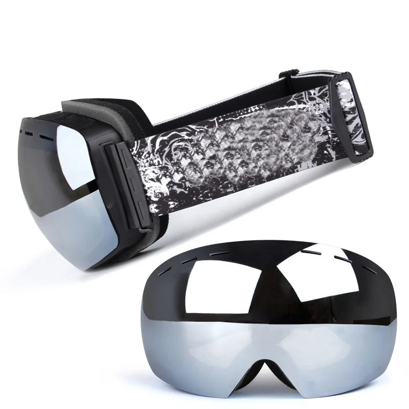 Ski Glasses Winter Men's And Women Goggles Windproof Anti-Fog Mirror Snow Glasses Clear Vision