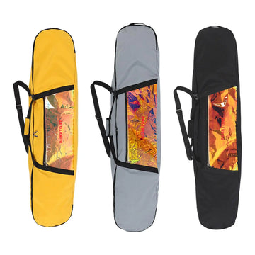 Snowboard Bag Fit Board Boots Adjustable Strap Portable Skate Bag for Air Travel Road Trips Snowboarding Women Men Winter Sports