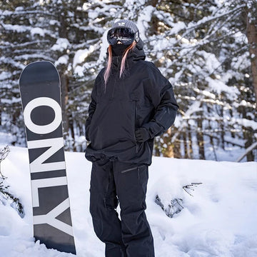 TERROR-Windproof Ski Jacket for Men and Women, Professional Snowboarding Clothing, Men's Suit, Couples, 3L, Warmth