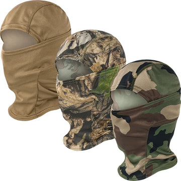 Tactical Camouflage Balaclava Full Face Mask CS Wargame Army Hunting Cycling Sports Helmet Liner Cap Military Multicam CP Scarf: