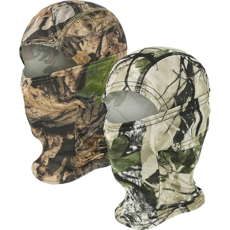 Tactical Camouflage Balaclava Full Face Mask CS Wargame Army Hunting Cycling Sports Helmet Liner Cap Military Multicam CP Scarf: