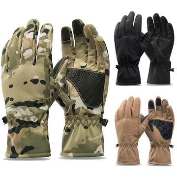 Waterproof Touch Screen Gloves Ski Winter Tactics Outdoors Camouflage Hunting Sports Gloves Men's Warm Gloves Biker Hiking