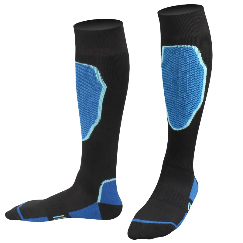 Winter Men's Warm Ski Socks Thicker Cushion Knee Sports Snowboarding Soccer Sports Thermal Socks