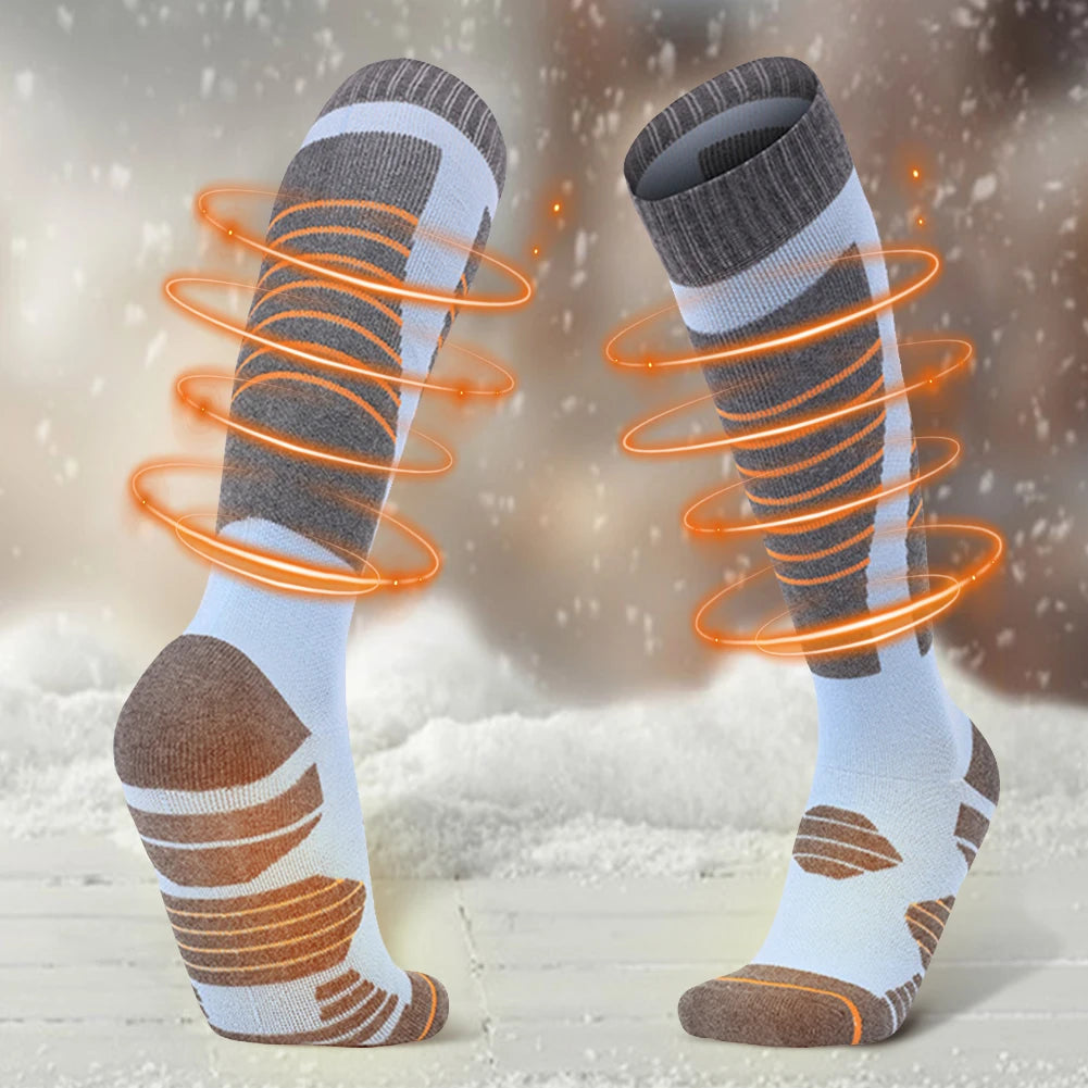 Winter Thermal Ski Socks Cycling Soccer Snowboard Socks Climbing Sports Socks for Women Outdoor Skiing Cycling Running Hiking