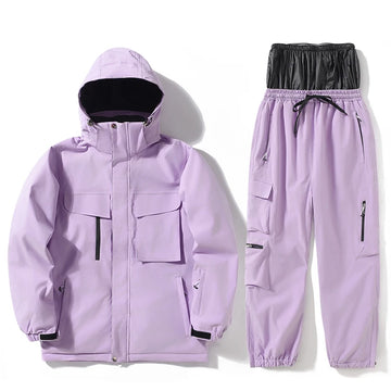 Women's and Men's Ski Clothes, Ski Jacket, Snowboarding Snow Suit Sets, Skiing Jacket and Pant, Winter Outdoor Sports Suit,